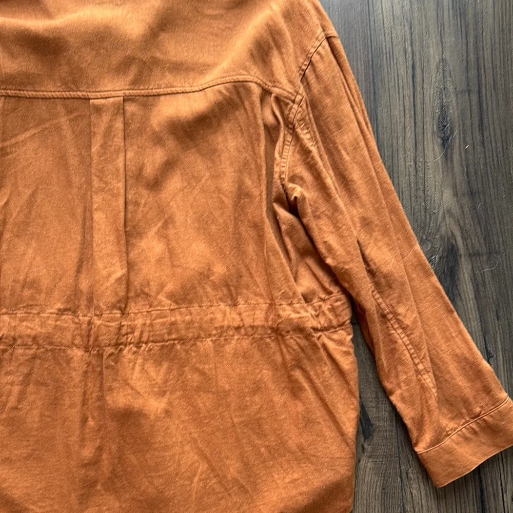Rust Orange Button-up - Picture 6 of 6